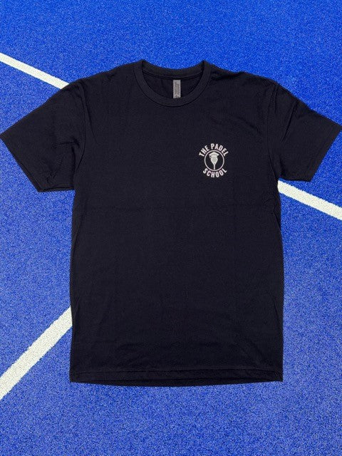 The Padel School Black T-Shirt